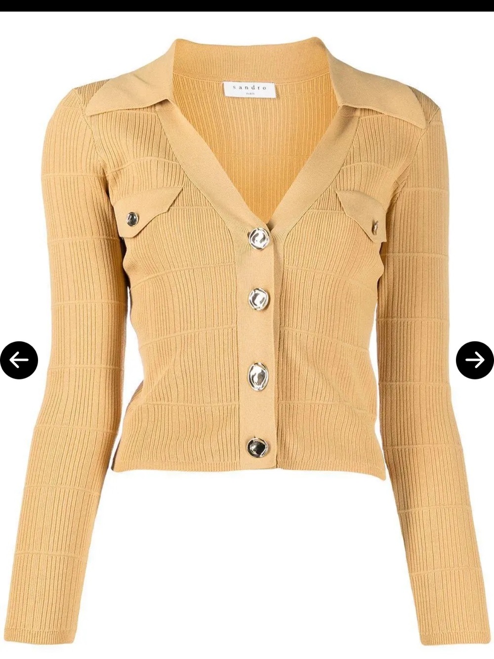 NWOT Sandro suzie cardigan M
